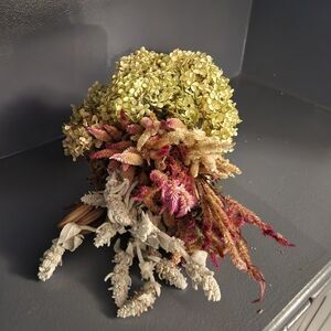 Real Dried Flower Bouquet.